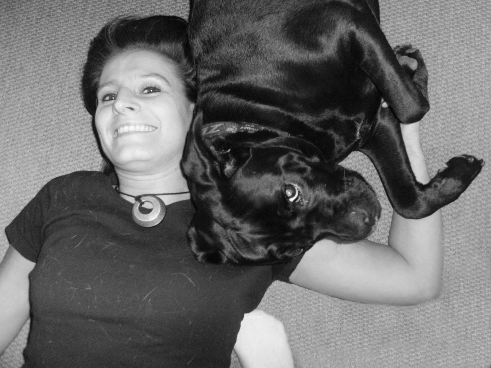 Mag. Birgit Kopschar mit Hund